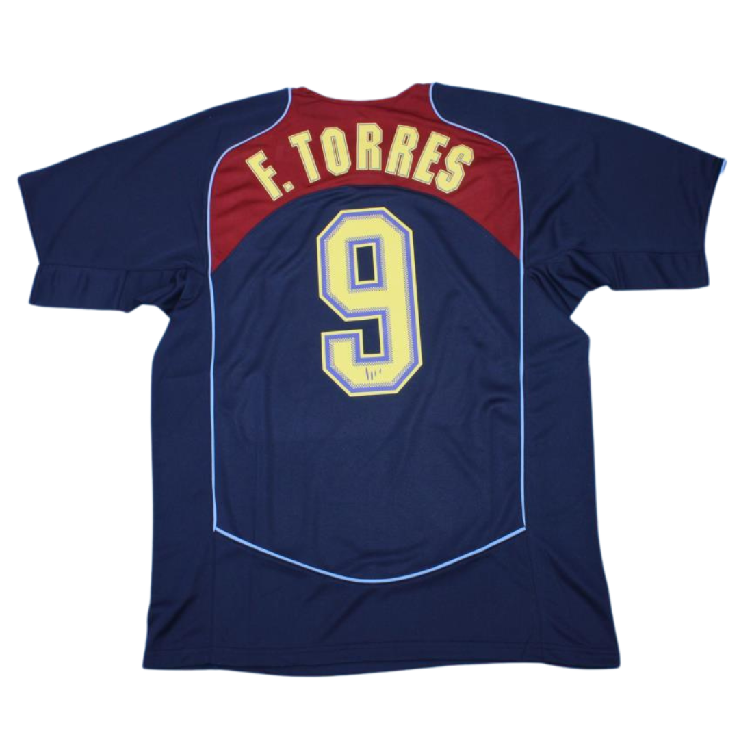 Atlético de Madrid Away Blue 04/05 "F. Torres" Nº 9