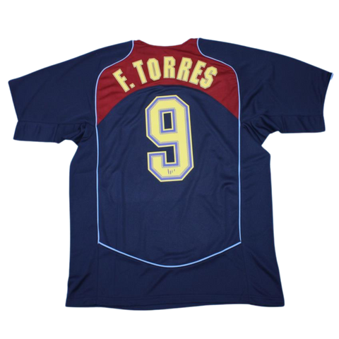 Atlético de Madrid Away Blue 04/05 "F. Torres" Nº 9