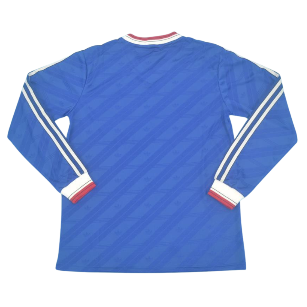 Manchester United Blue Long Sleeve 86/88