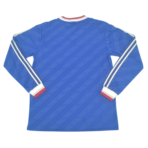 Manchester United Blue Long Sleeve 86/88