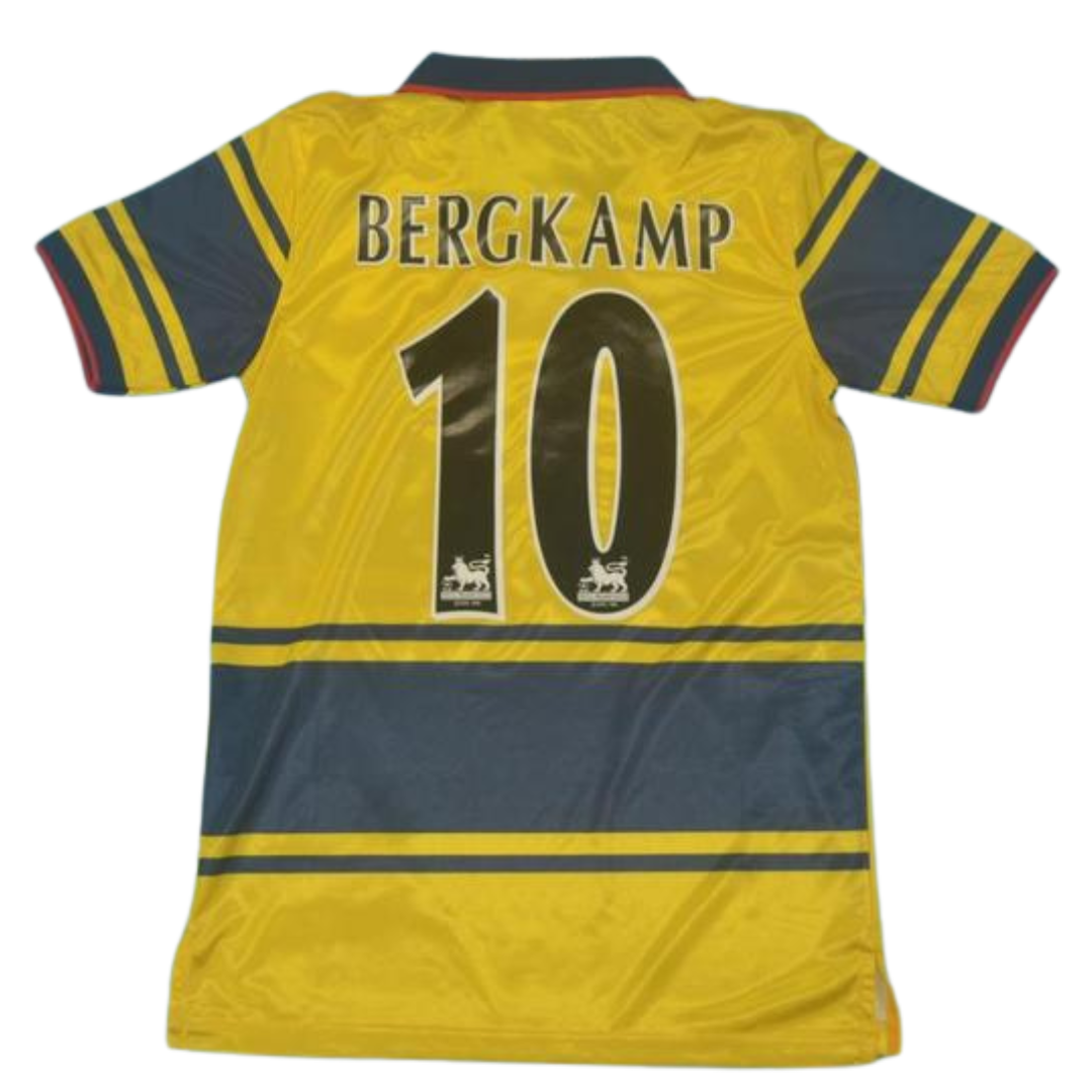 Arsenal Away Yellow 97/99 "Bergkamp"