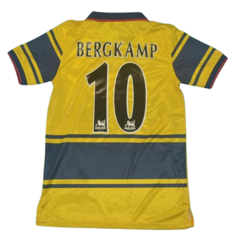 Arsenal Away Yellow 97/99 "Bergkamp"