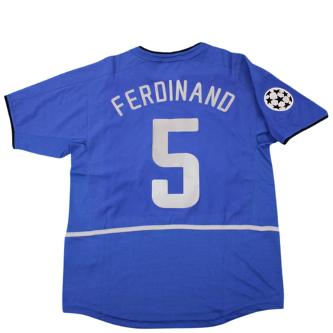 Manchester United Blue Away 02/03 "Ferdinand" Nº5