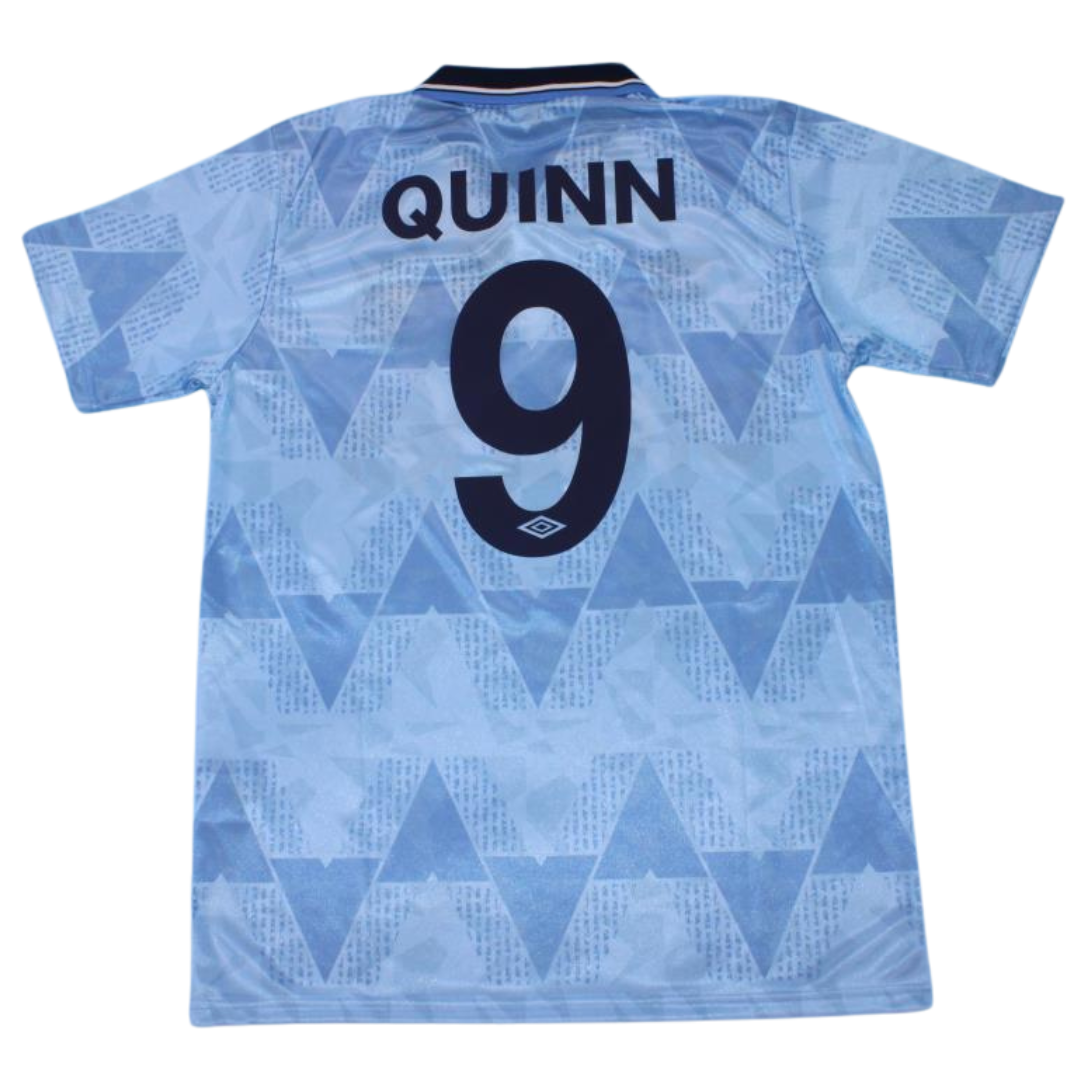 Manchester City Home 88/90 "Quinn" Nº 9