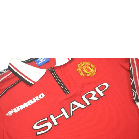 Manchester United Home Long Sleeves 98/00 "Beckham" Nº7