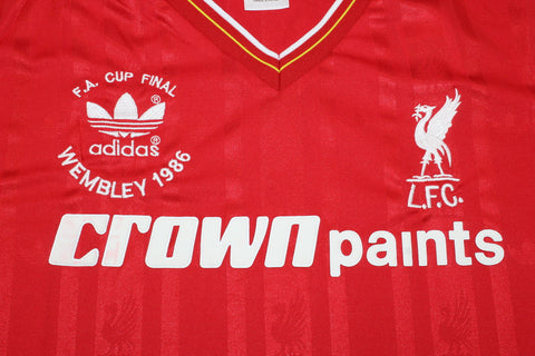 Liverpool Home Double Winners Long Sleeve 85/86