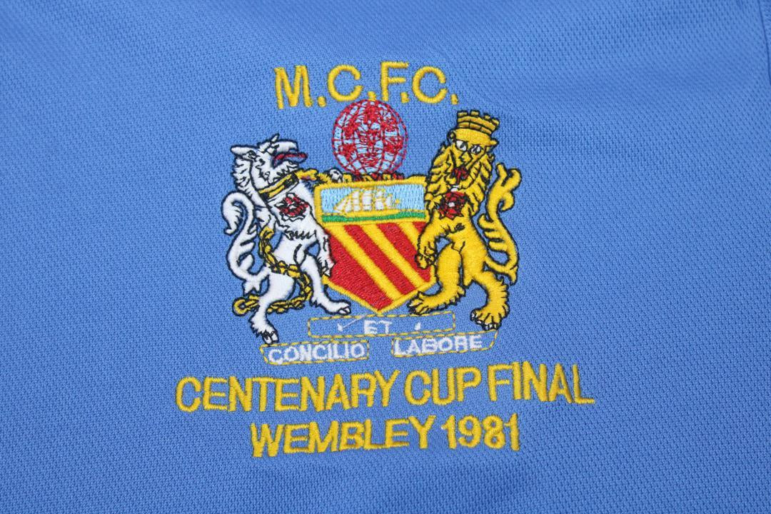 Manchester City CENTENARY CUP FINAL 1981