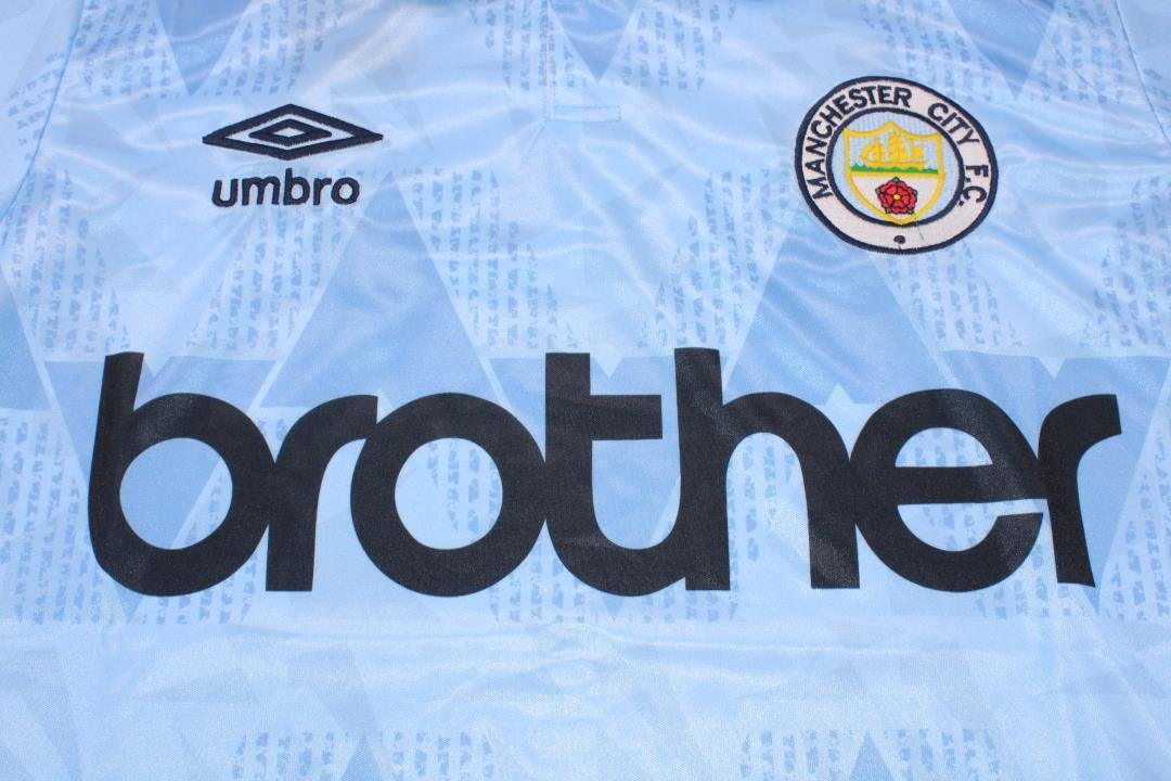 Manchester City Home 88/90 "Ginger Ninja" Nº 7