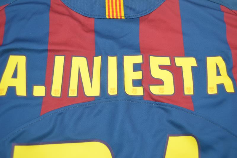 Barcelona Home 2006 "A. Iniesta" Nº 24