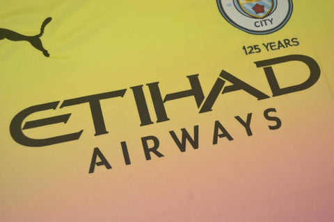 Manchester City Away Pink Yellow 19/20 "Sane" Nº 19