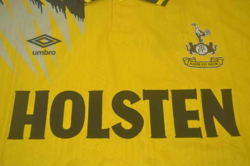 Tottenham Yellow Jersey 92/94