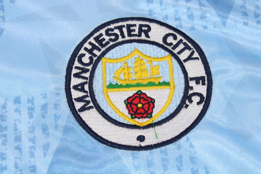 Manchester City Home 88/90 "Ginger Ninja" Nº 7