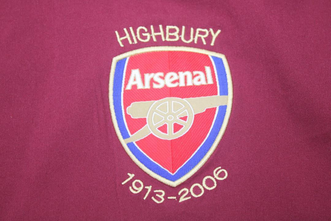 Arsenal Home Dark Red Long Sleeve 05/06 "Henry" Nº 14