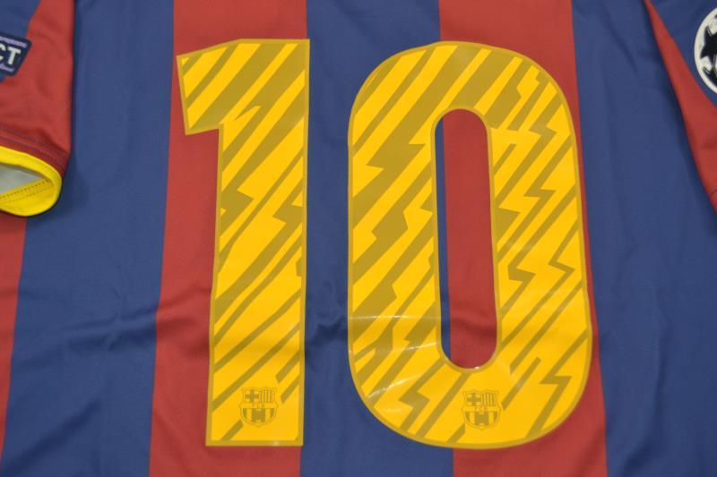 Barcelona UCL Final Jersey 2011 "Messi" Nº 10