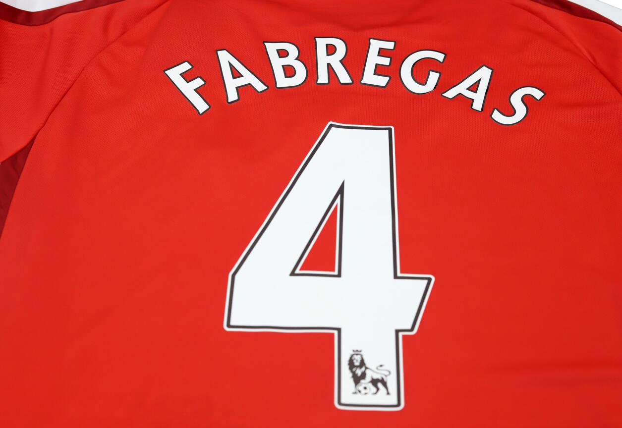 Arsenal Home 08/09 Long Sleeve "Fabregas" Nº 4