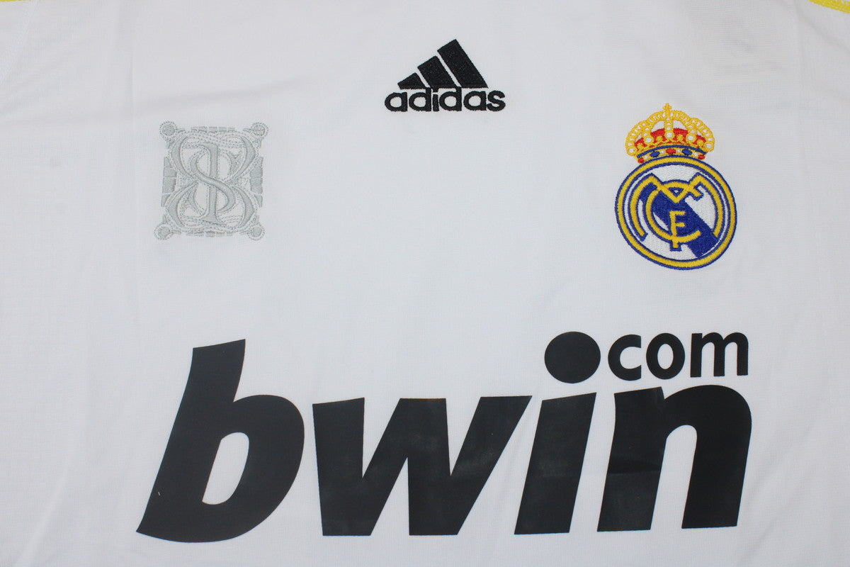 Real Madrid Home Long Sleeve 09/10 "Ronaldo" Nº 9