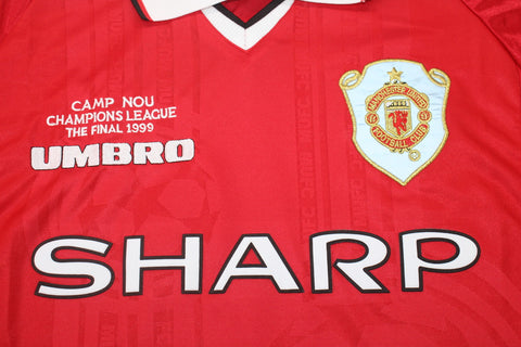 Manchester United UCL Final Long Sleeve 99 "Beckham" Nº 7