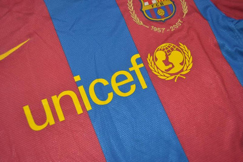 Barcelona Home Long Sleeve 07/08 "Ronaldinho" Nº 10